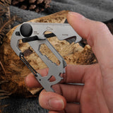 Multifunction Climbing Carabiner EDC Keychain Tool